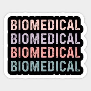 biomedical engineer students biomedical science graduation Sticker